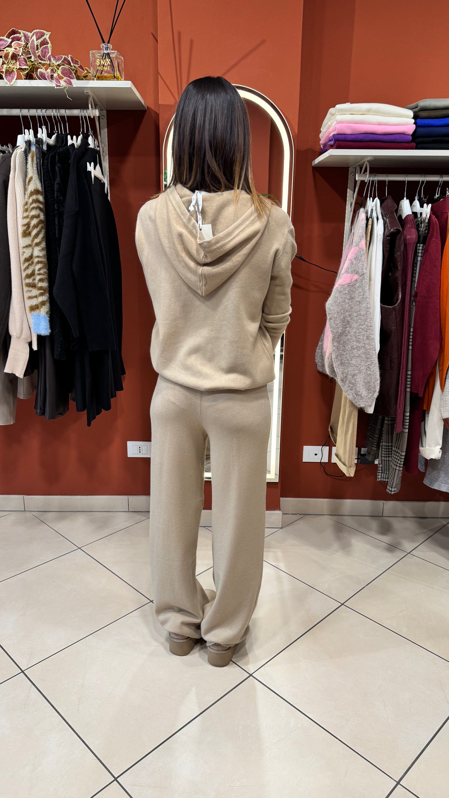 Susymix- Set coordinato con cappuccio