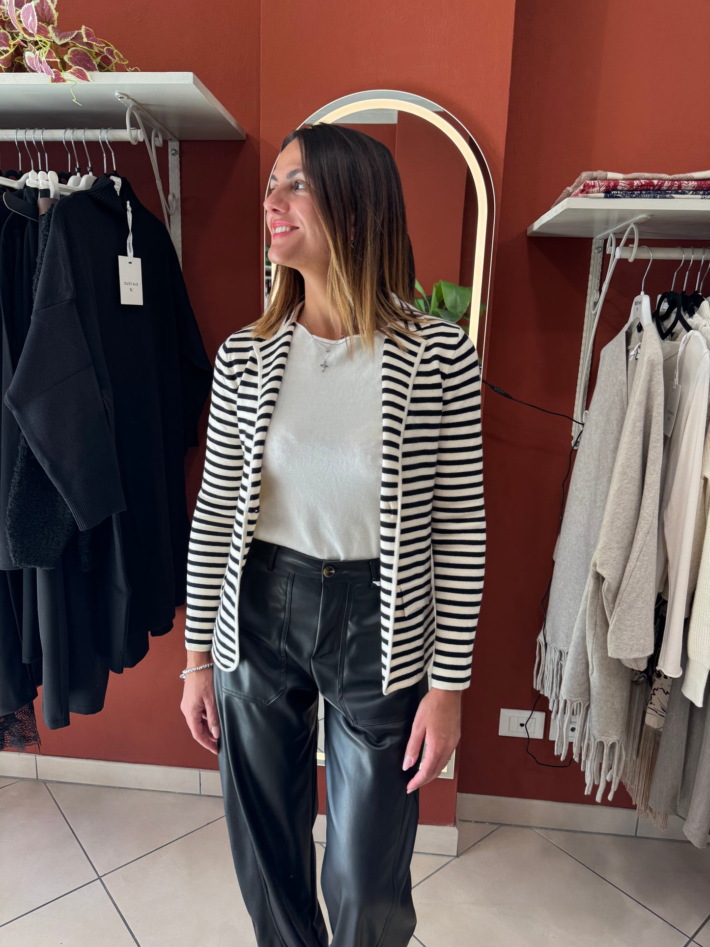 Susymix- Giacca in maglia