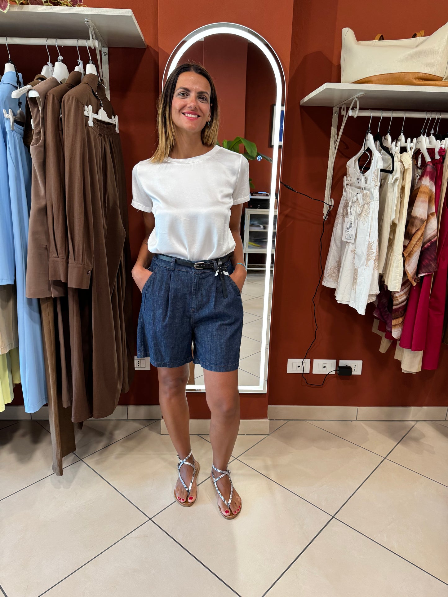 Susymix- Pantaloncino in denim