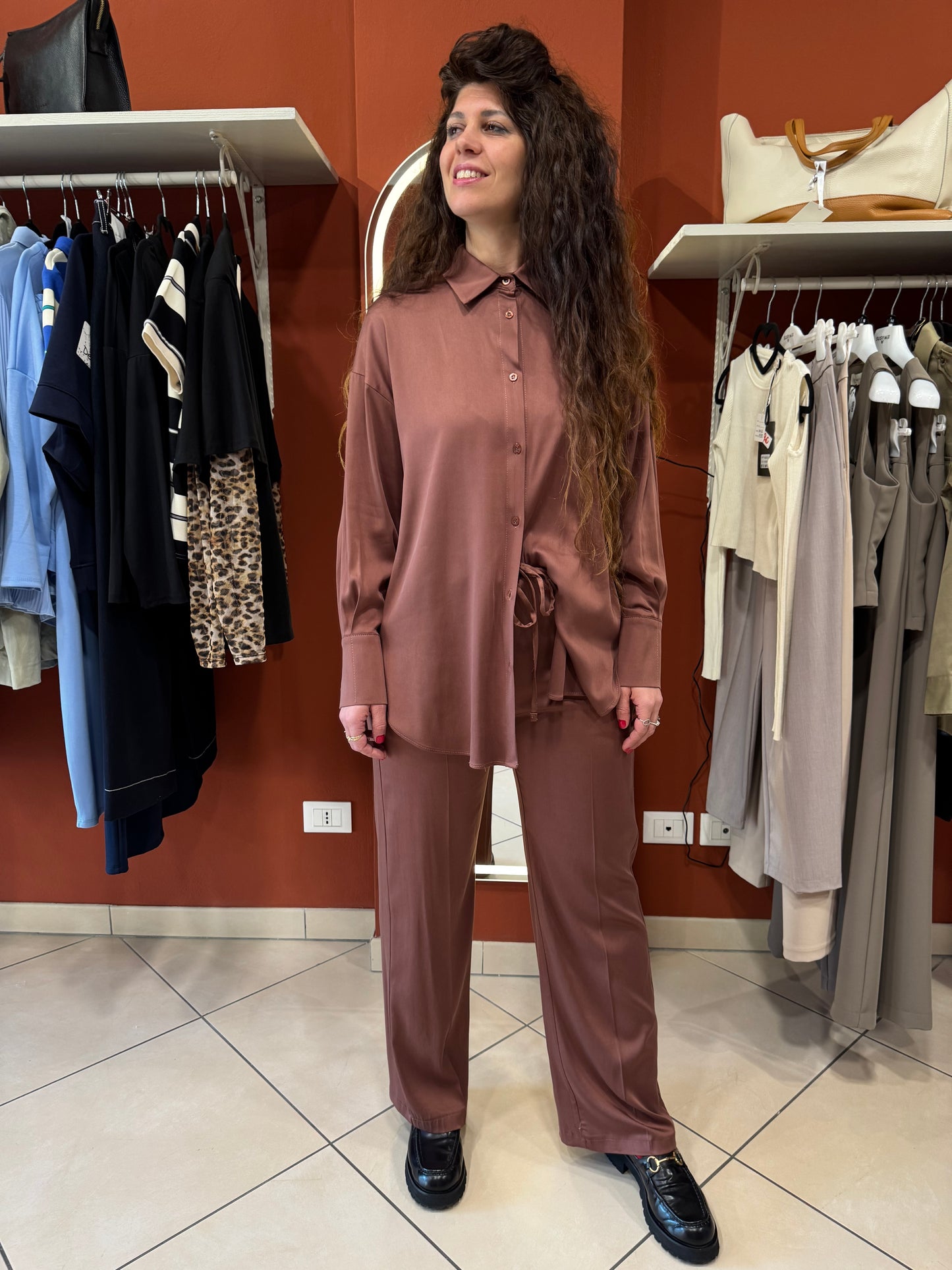 Susymix- Camicia in tencel