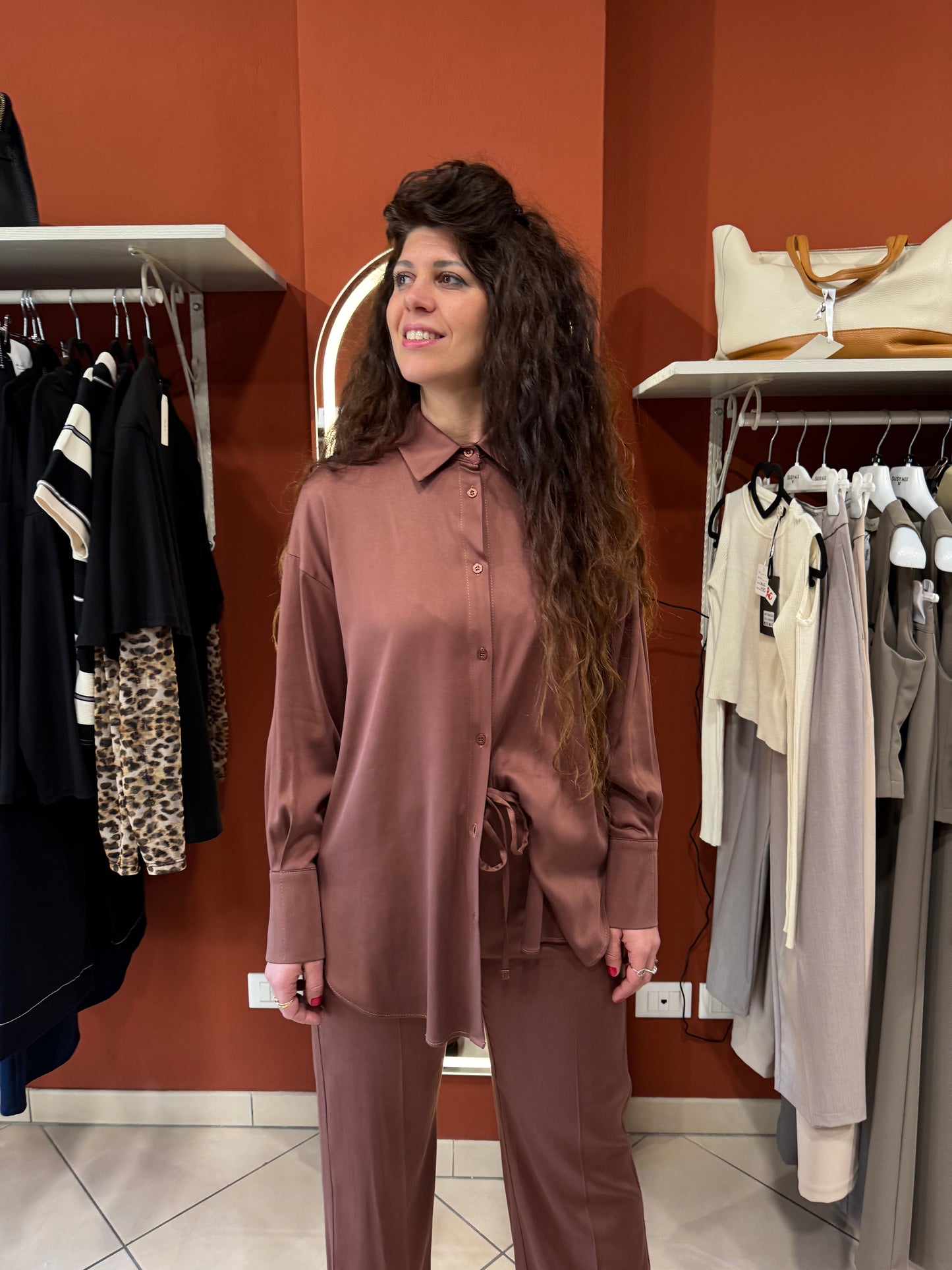 Susymix- Camicia in tencel