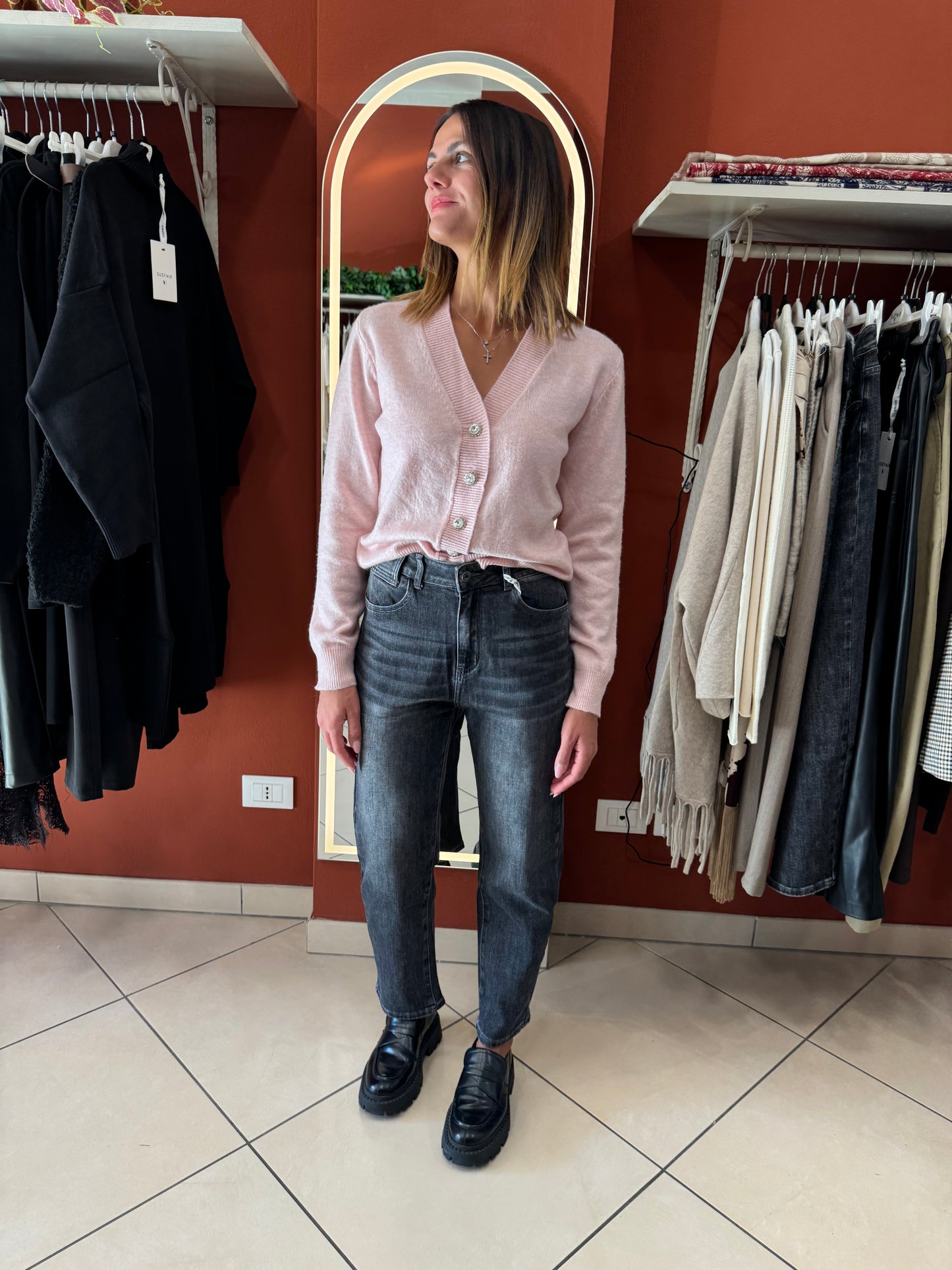 Susymix- Denim wide leg dark