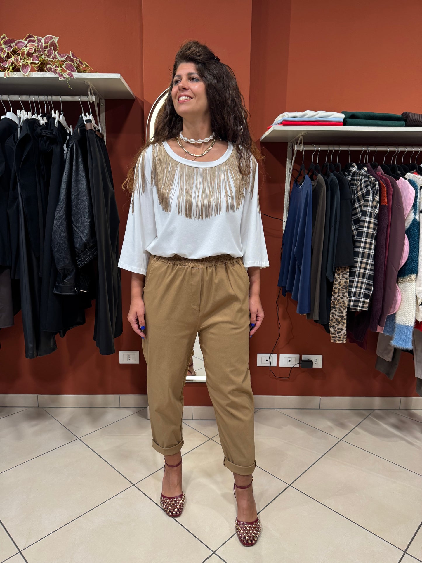 Susystar- Pantalone in punto Milano