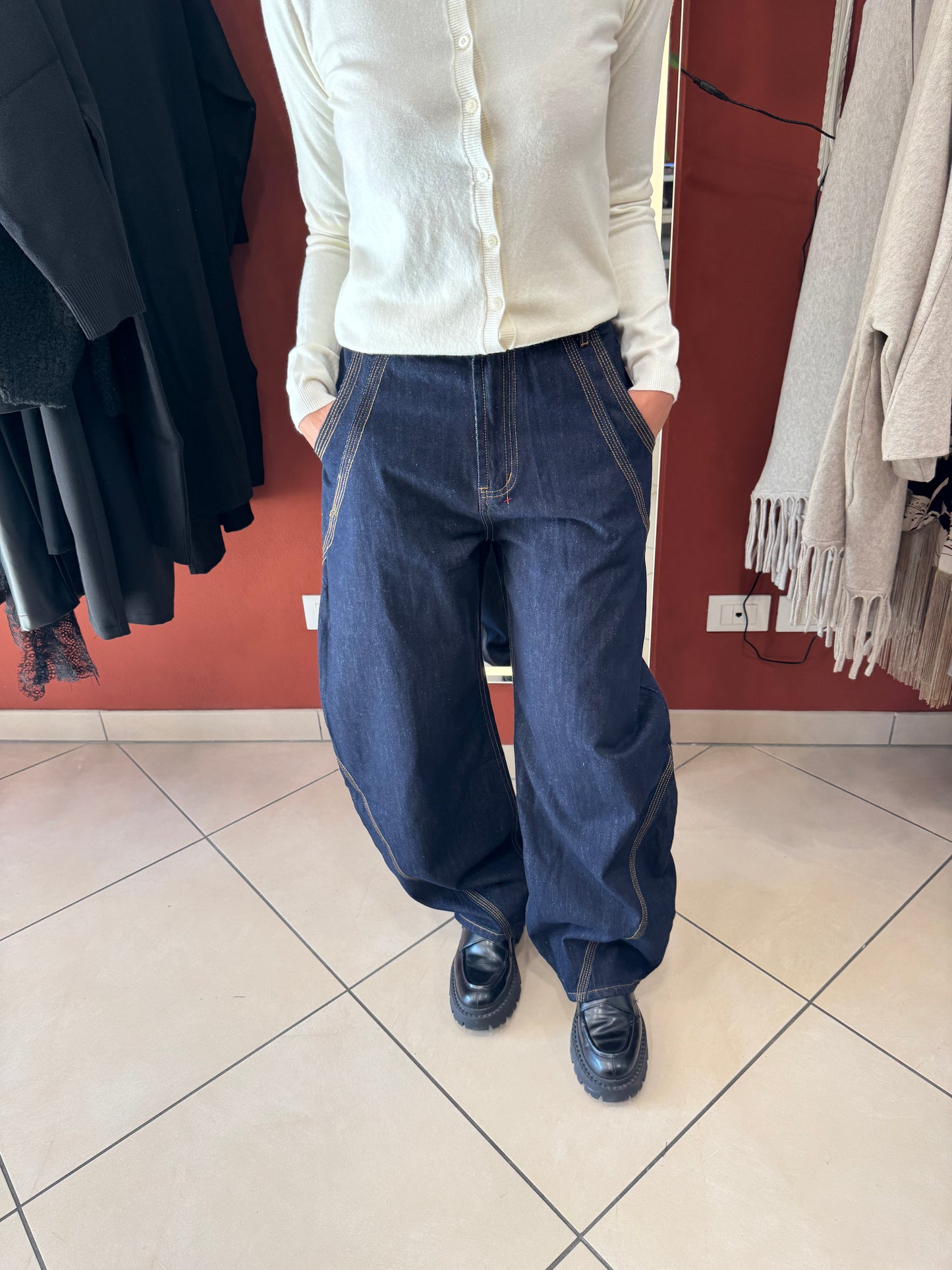 Rocknroll- Barrel dark blue