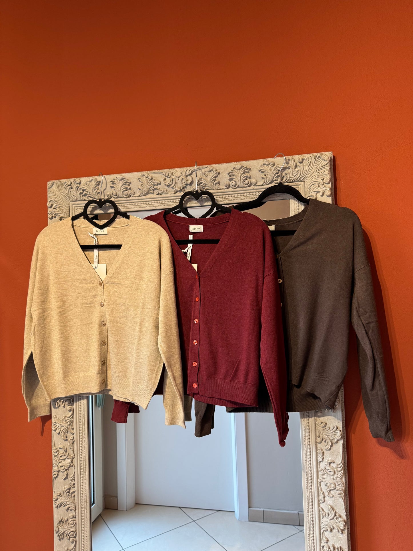 Susymix- Cardigan a ovetto