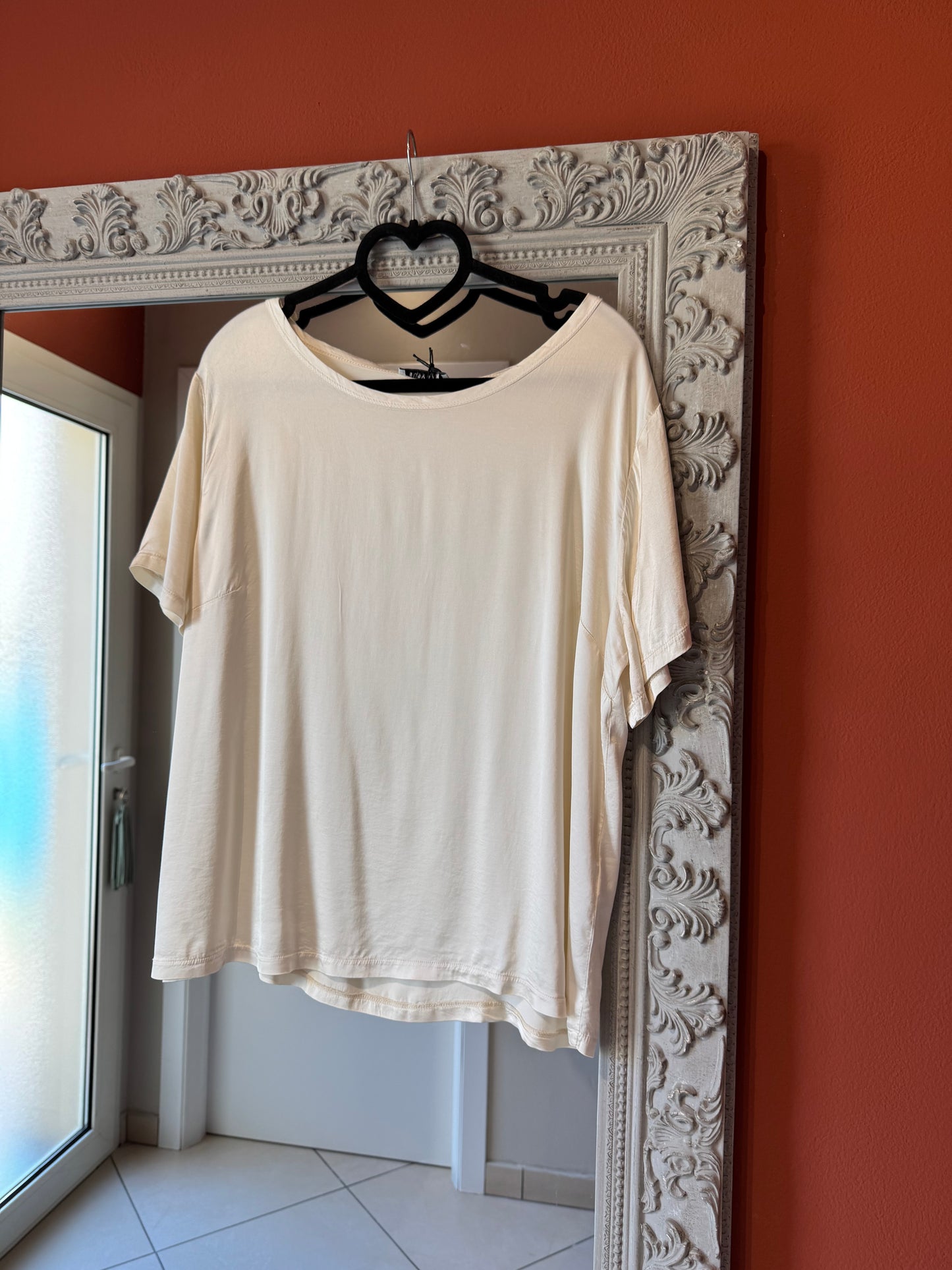 Susystar- T-shirt in raso di viscosa