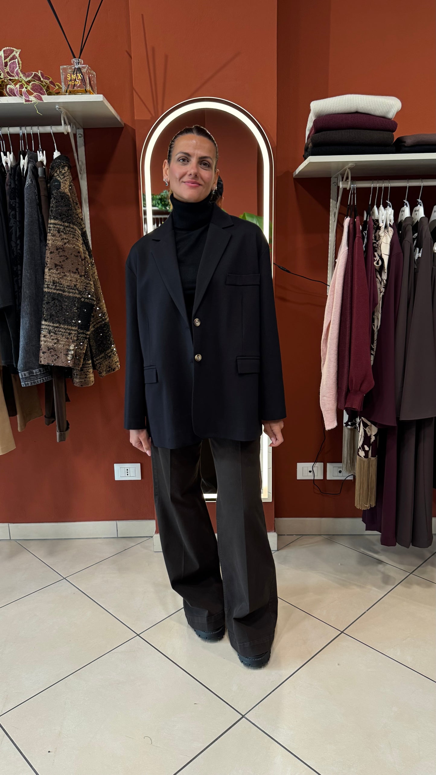 Susymix- Denim in tessuto moro