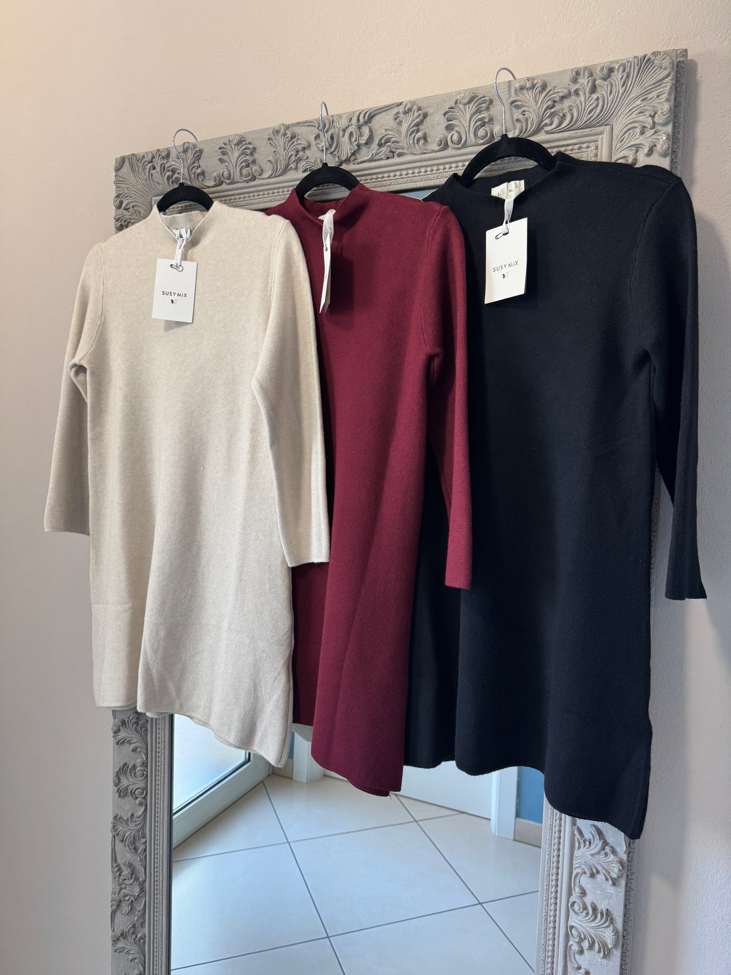 Susymix-Abito svasato in maglia