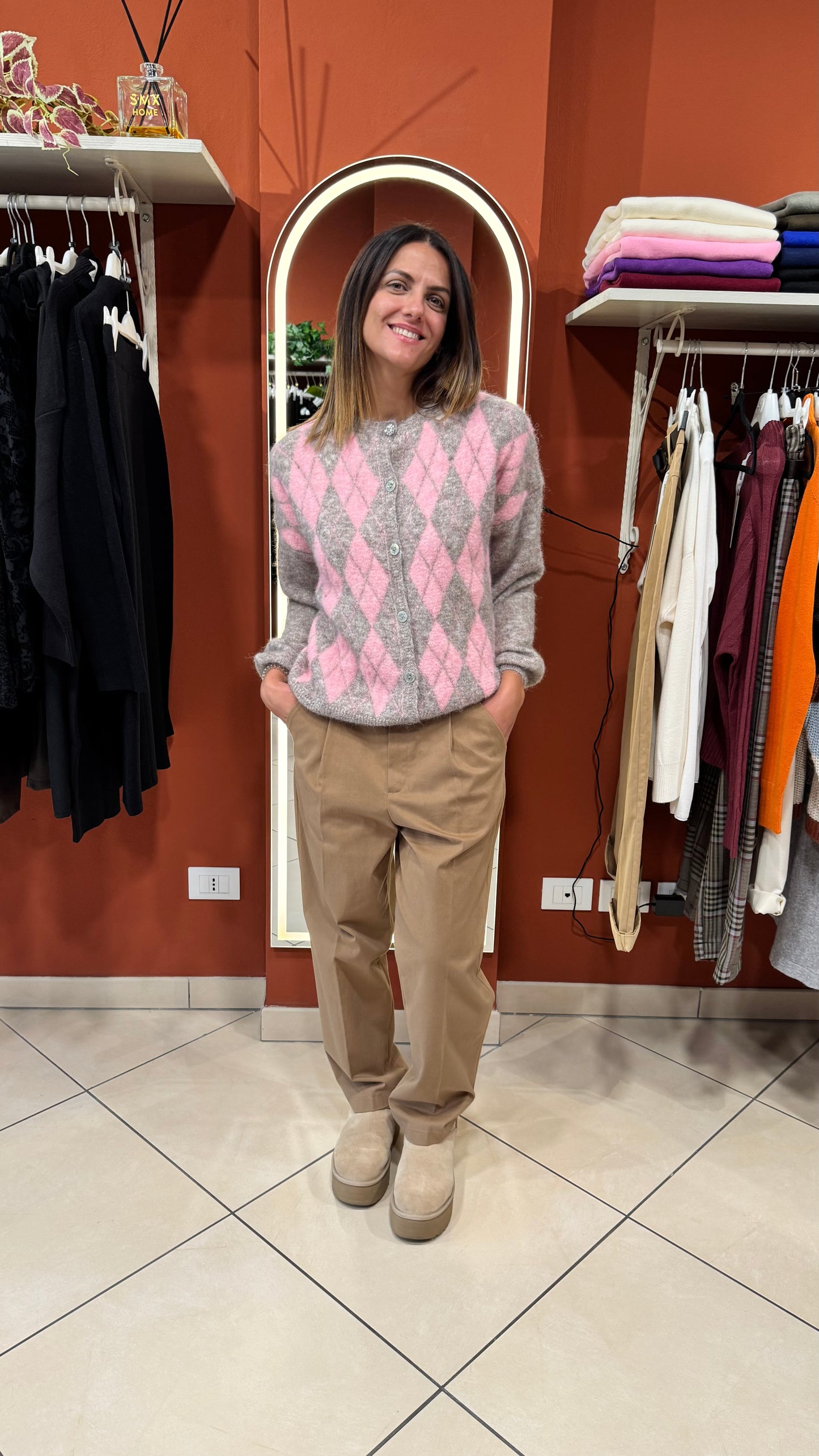 Susymix- Pantalone mano pesca