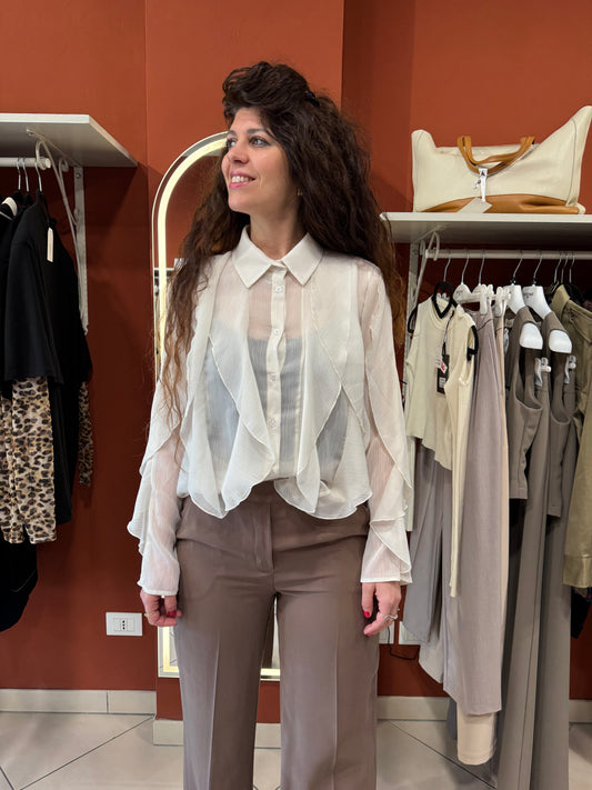 Susymix- Camicia con volant