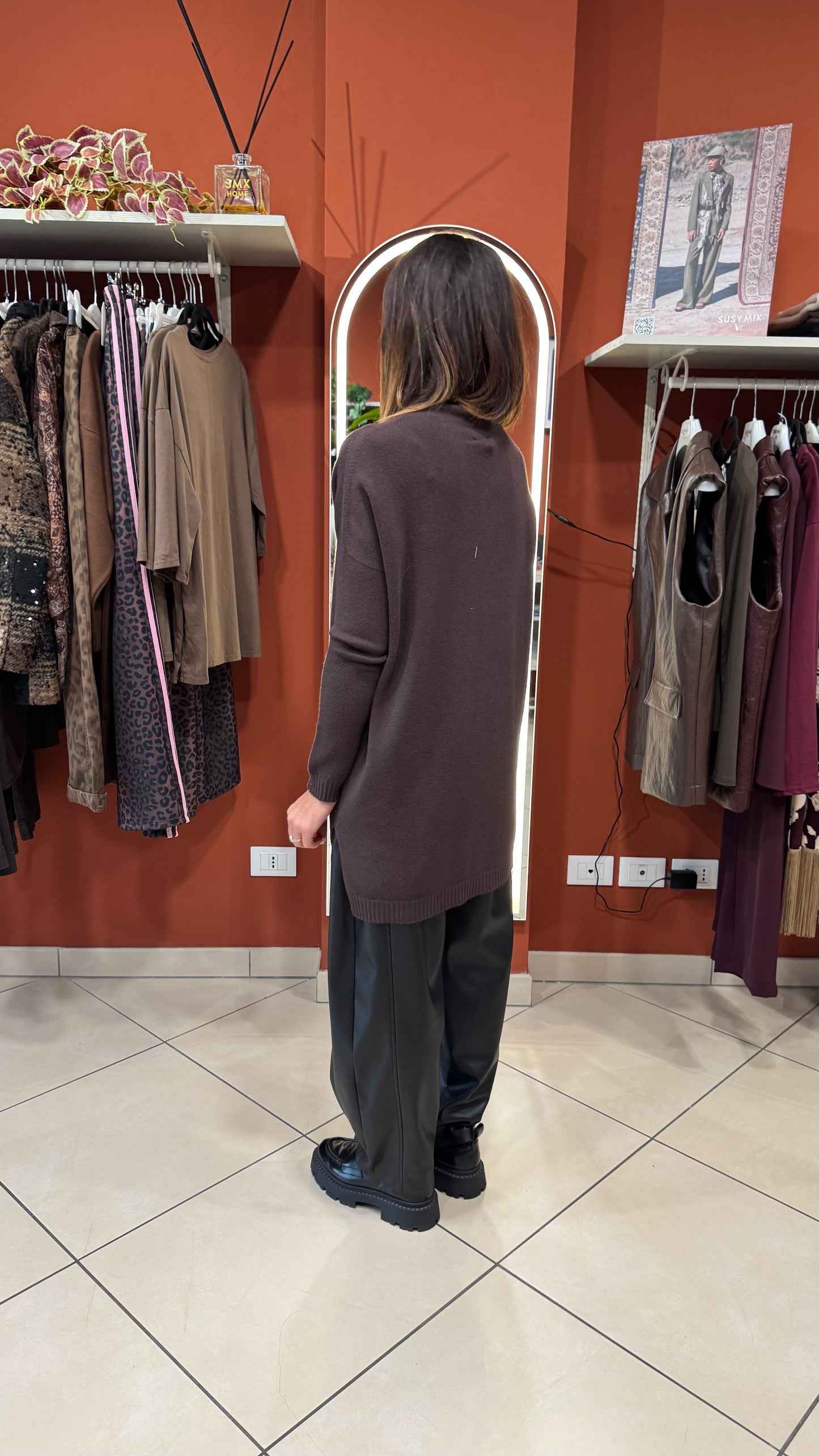 Susymix-Maxi maglia in calda viscosa