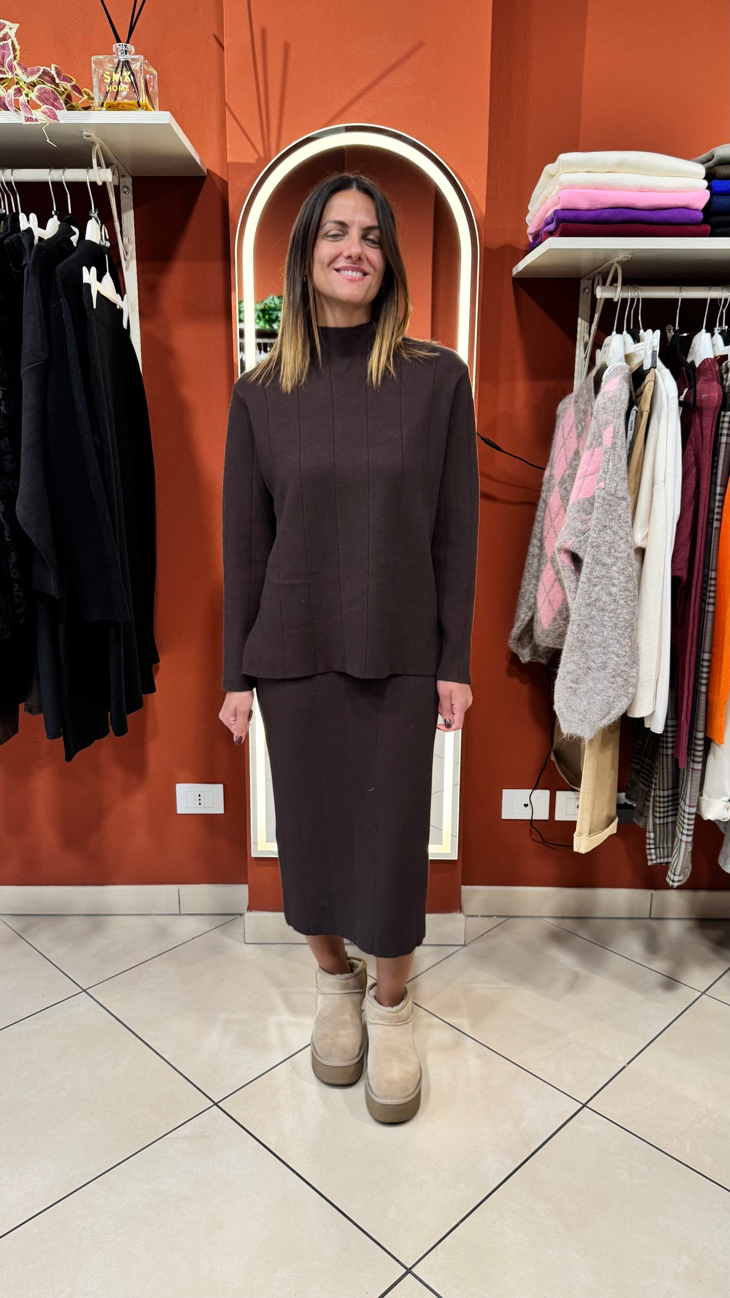 Susymix-Set coordinato pullover + longuette