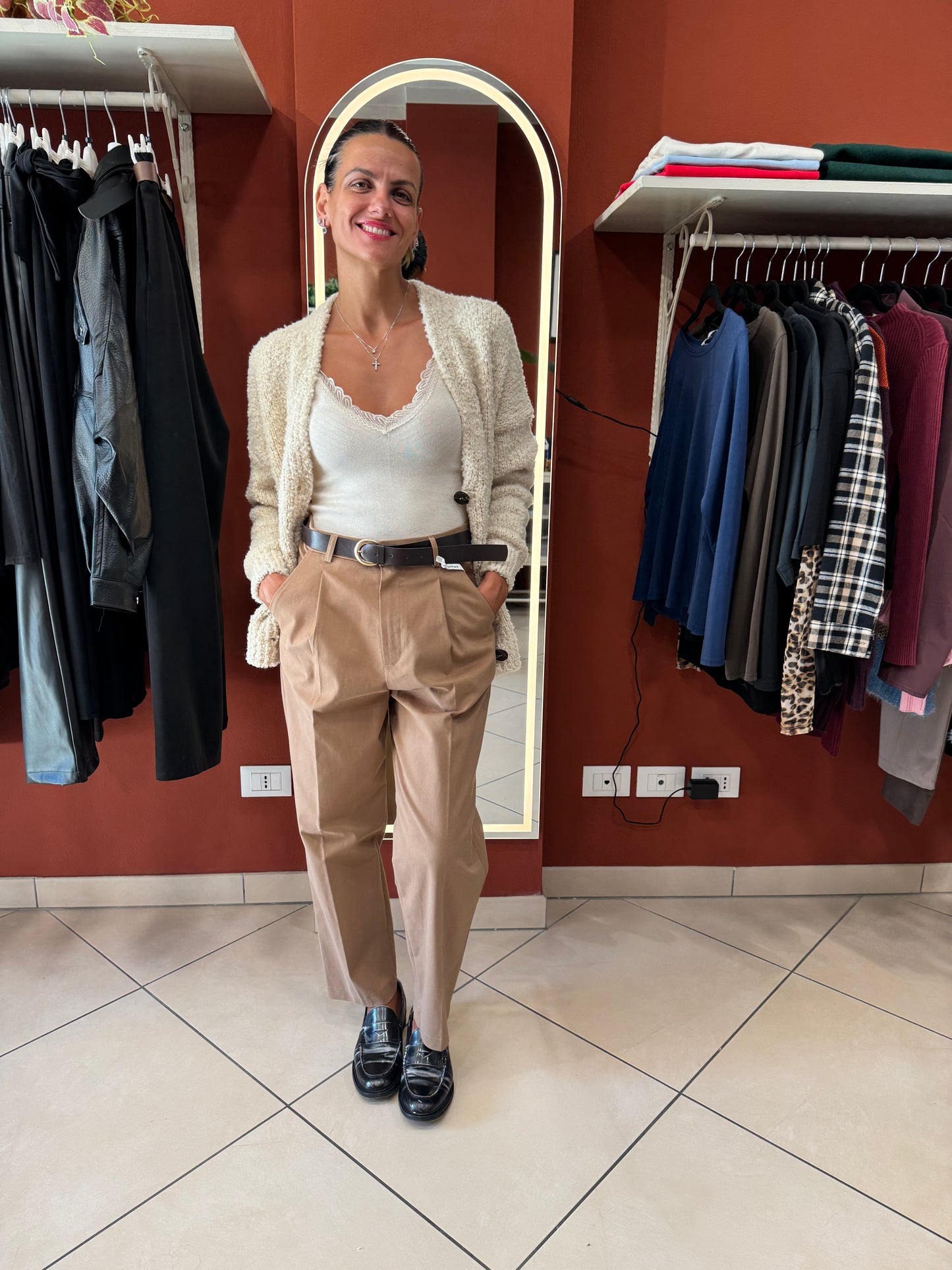 Susymix-Cardigan effetto boucle