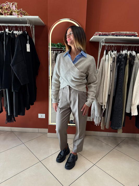 Susymix-Pullover incrociato