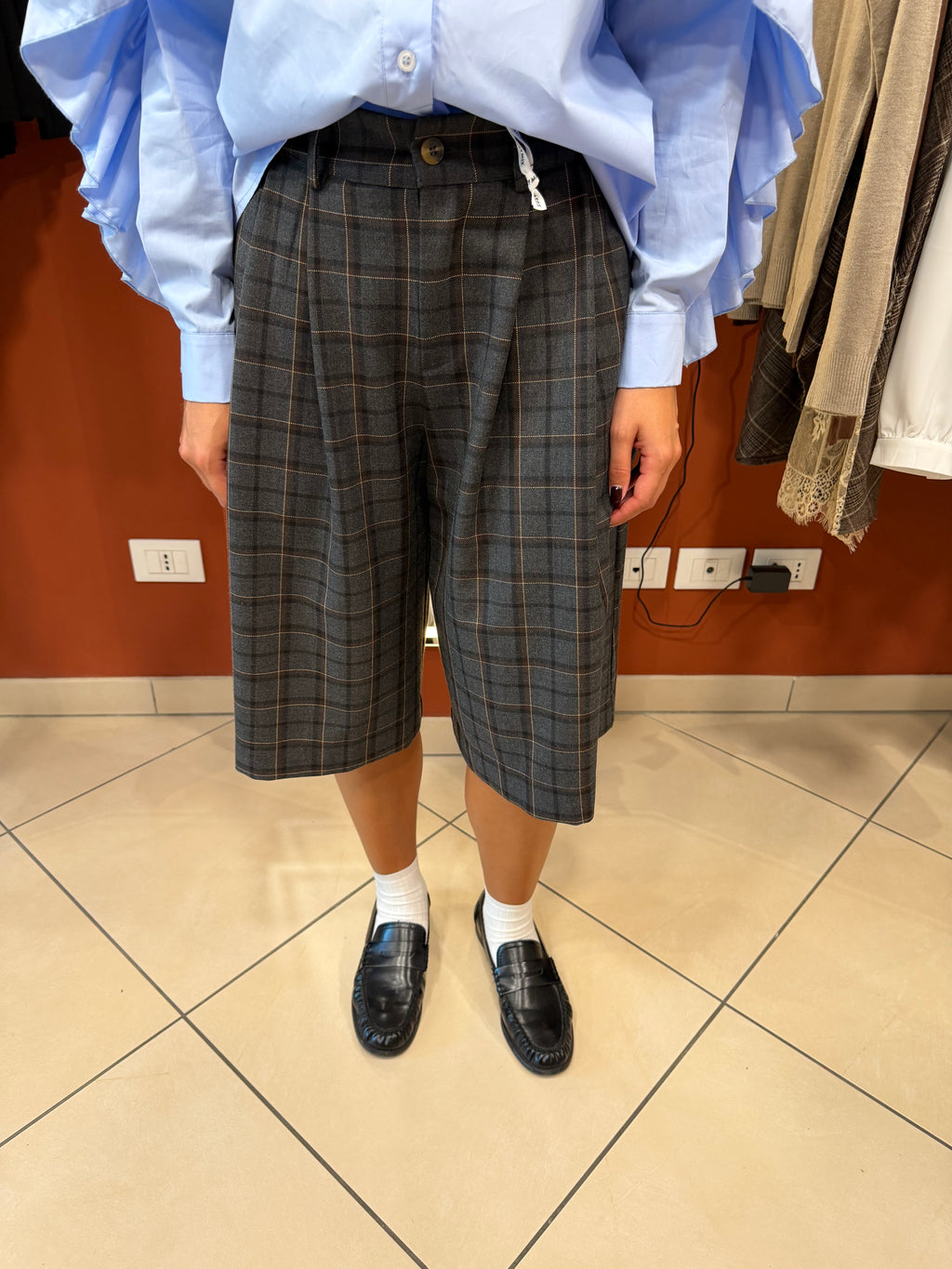 Bermuda in tartan-Susymix