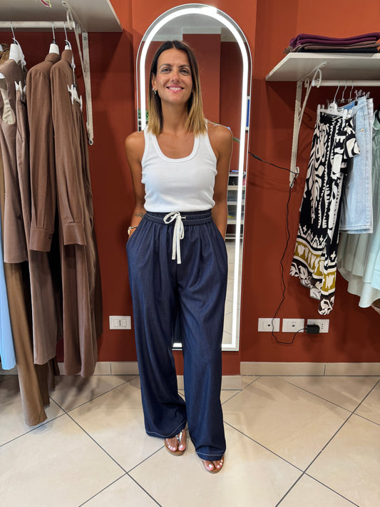 Rocknroll- Pantalone con coulisse