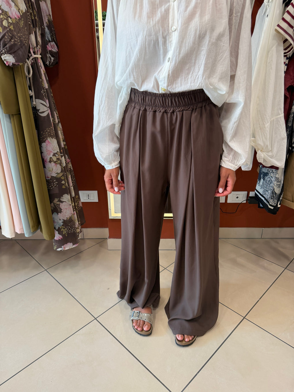 Pantalone palazzo fluido-Susymix