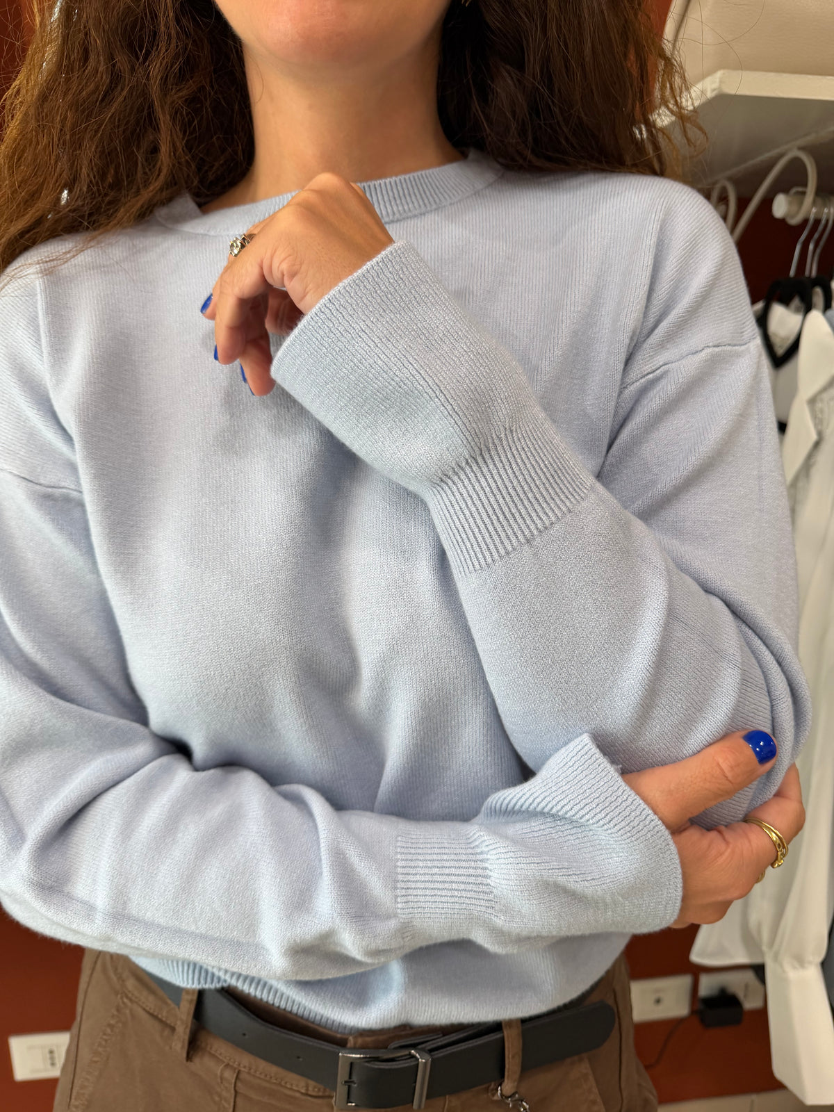 Pullover manica svasata -Susymix