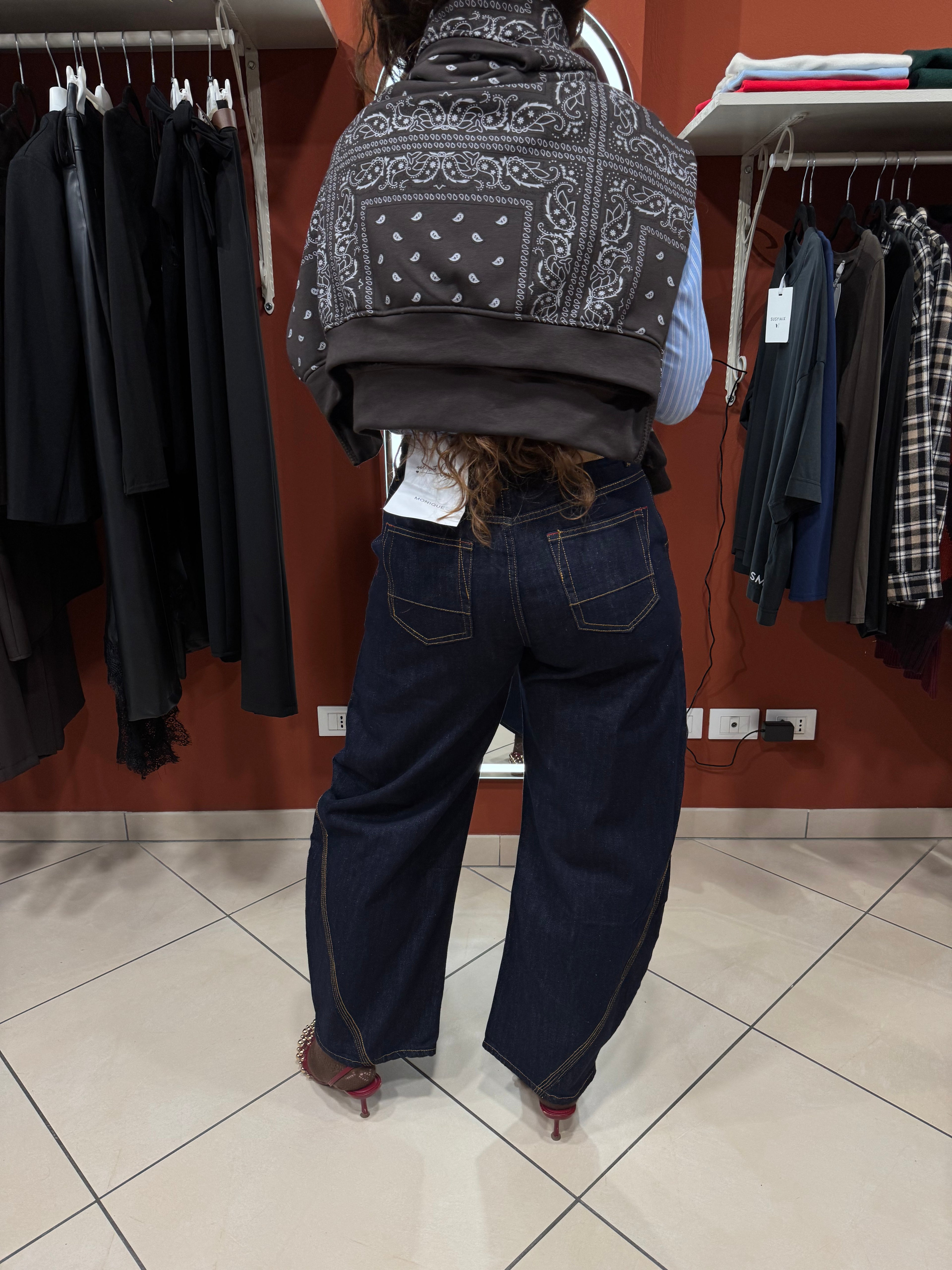 Rocknroll- Barrel dark blue