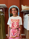 T-shirt con stampa -Rocknroll