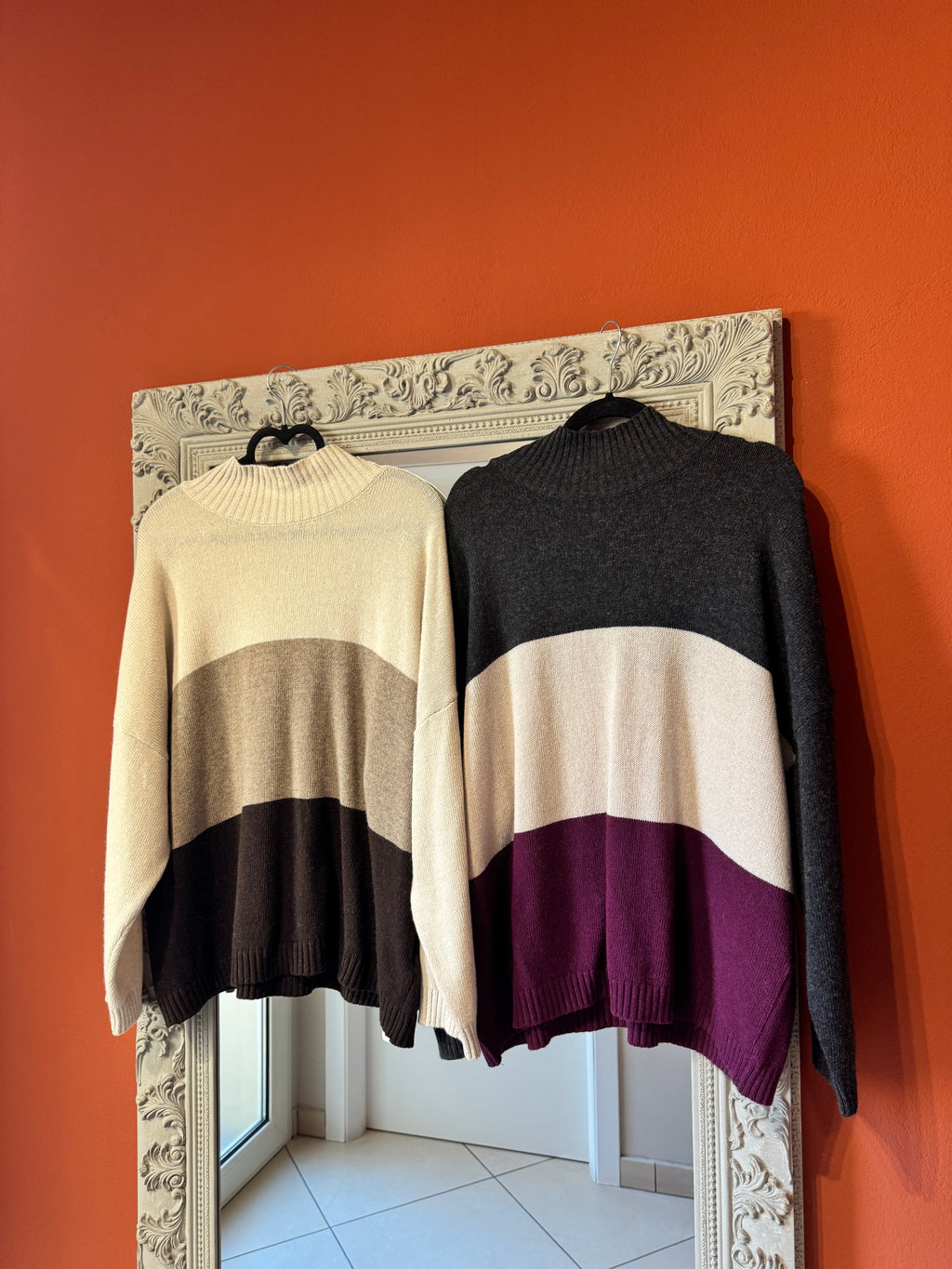 Susystar -Pullover con righe