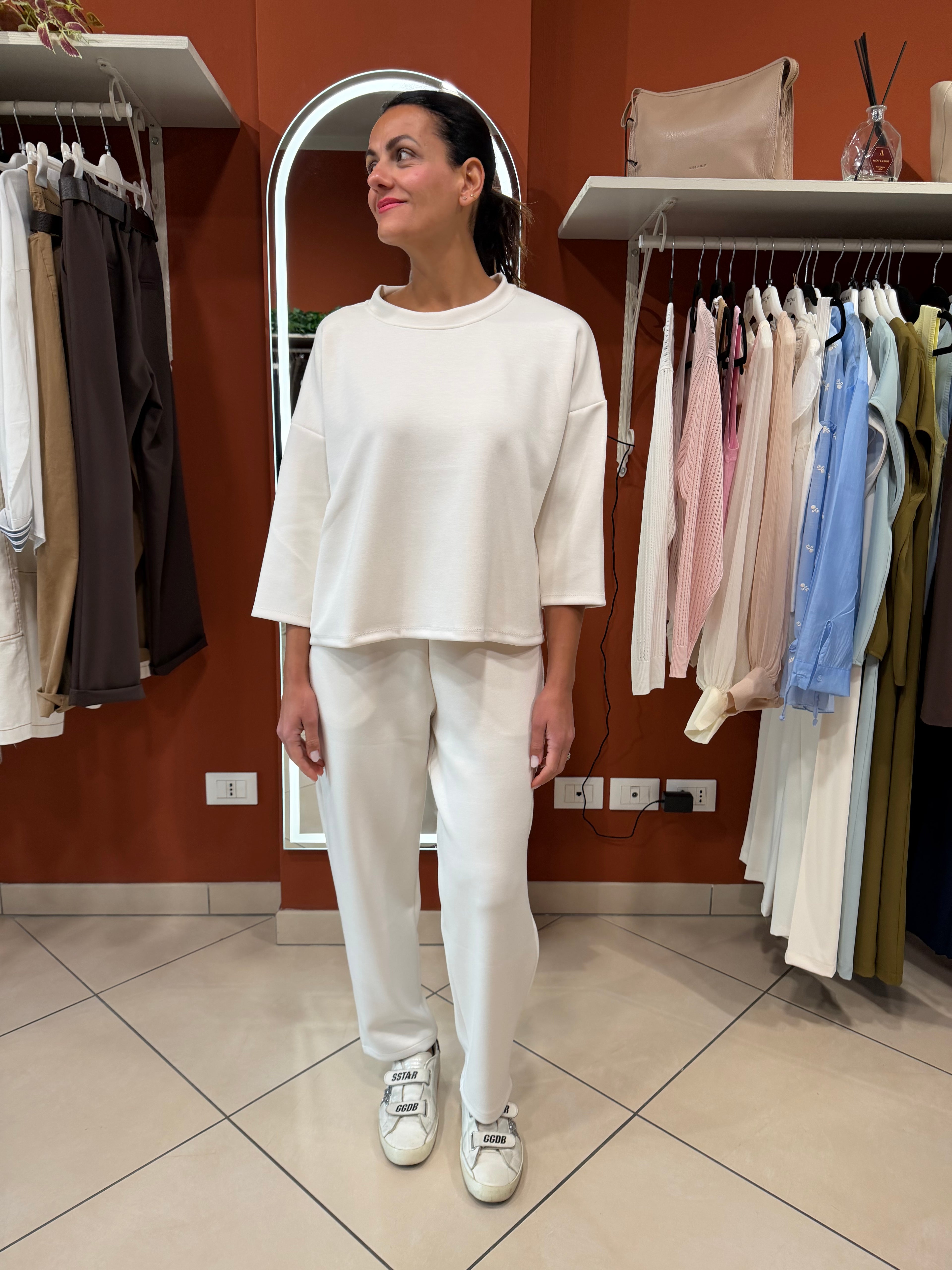 Set coordinato maglia + pantalone -Susymix