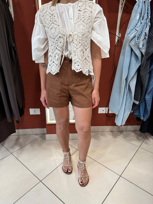 Susymix- Pantaloncino in 100% popeline di cotone