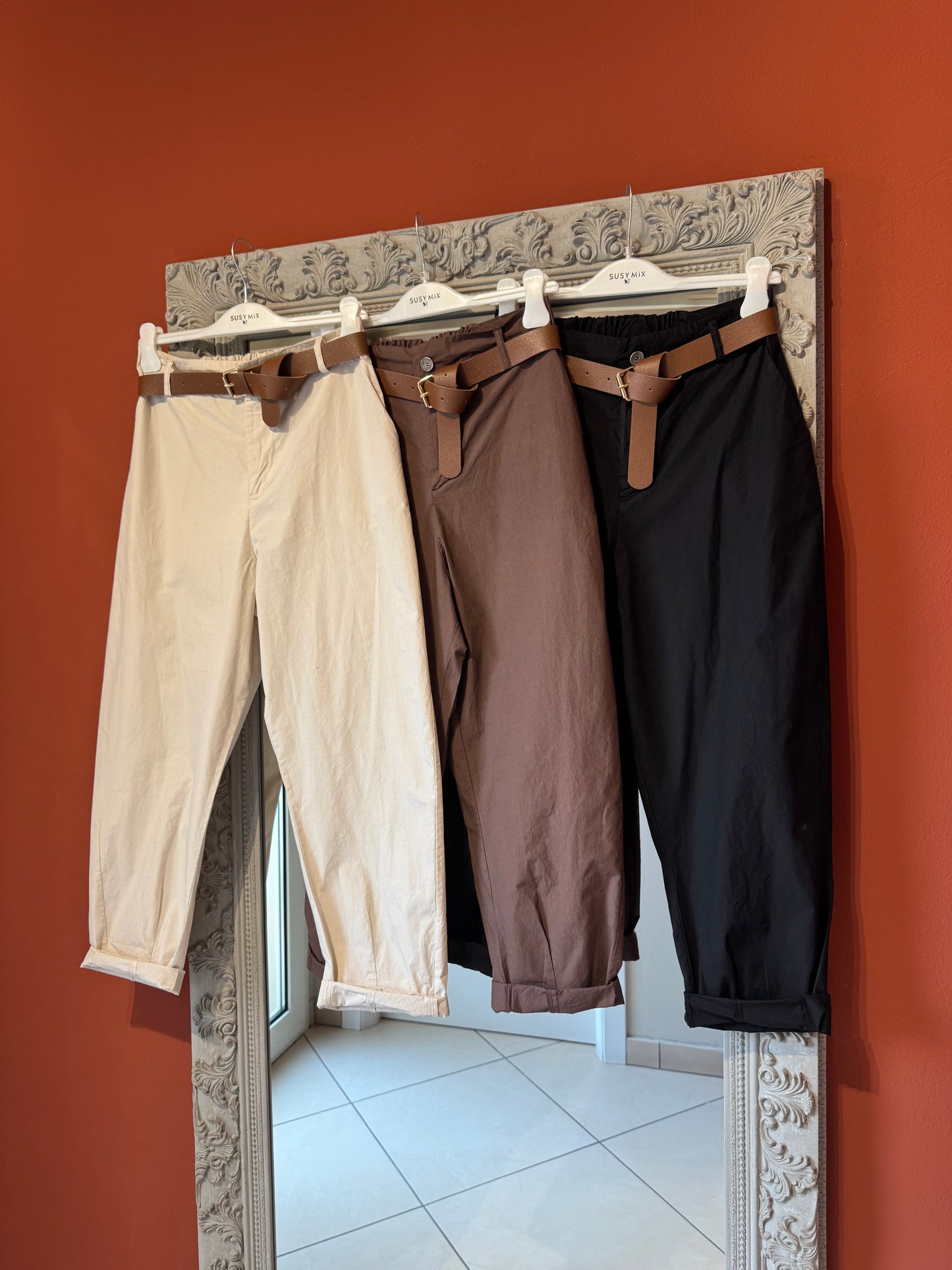 Susymix- Pantalone ovetto in cotone