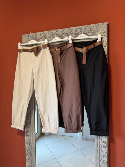Susymix- Pantalone ovetto in cotone