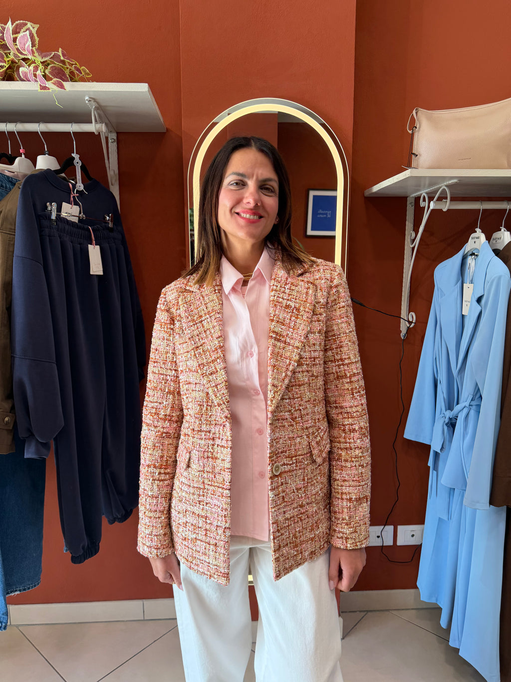 Blazer in tweed- Susymix