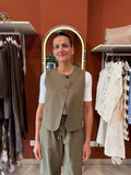 Gilet verde militare - Susymix