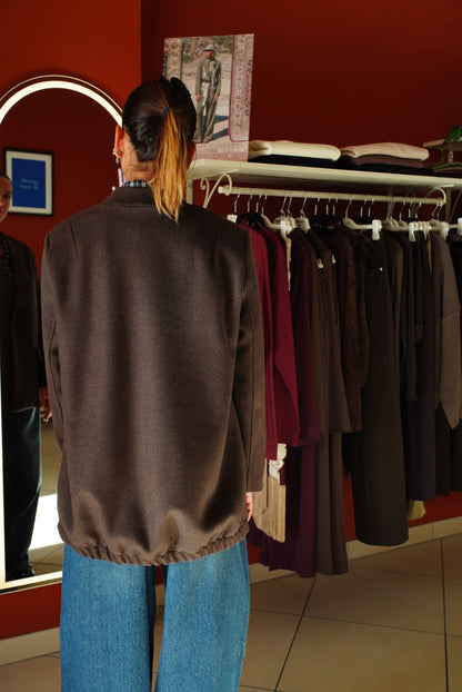 Susymix - Cappotto doppiopetto scollo a V