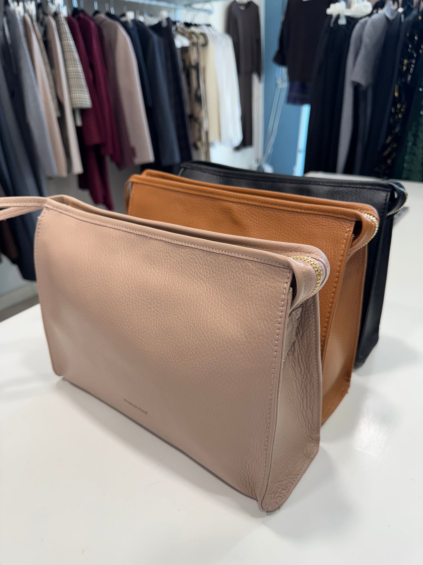 Rocknroll-Pochette in pelle