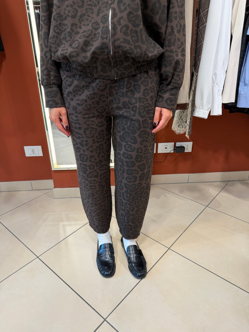 Pantalone ovetto animalier-Susymix