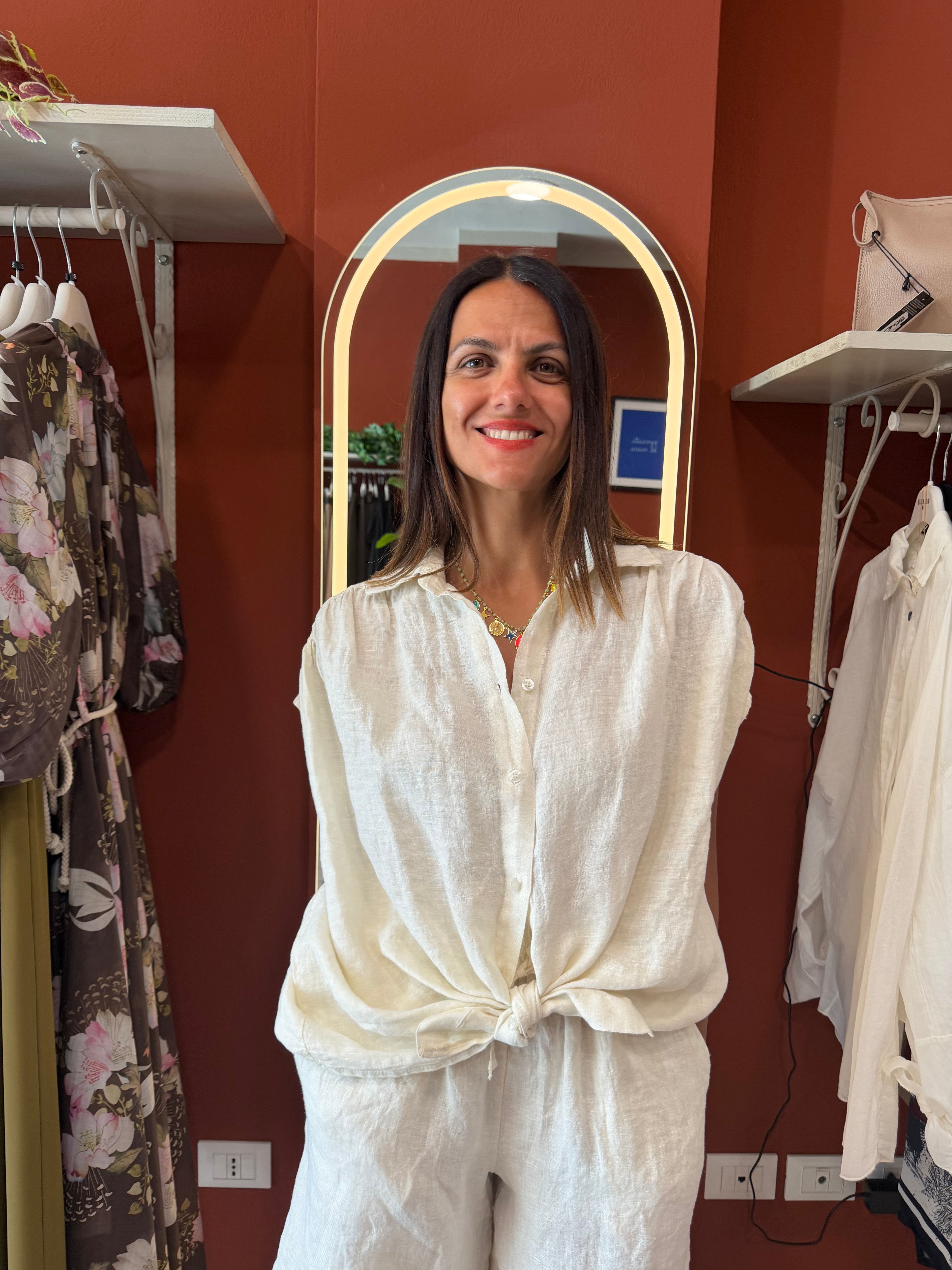 Camicia in lino -Susymix