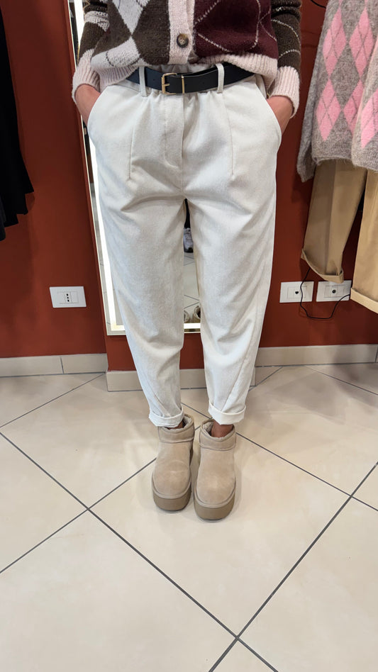 Susymix-Pantalone in velluto