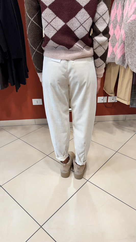 Susymix-Pantalone in velluto