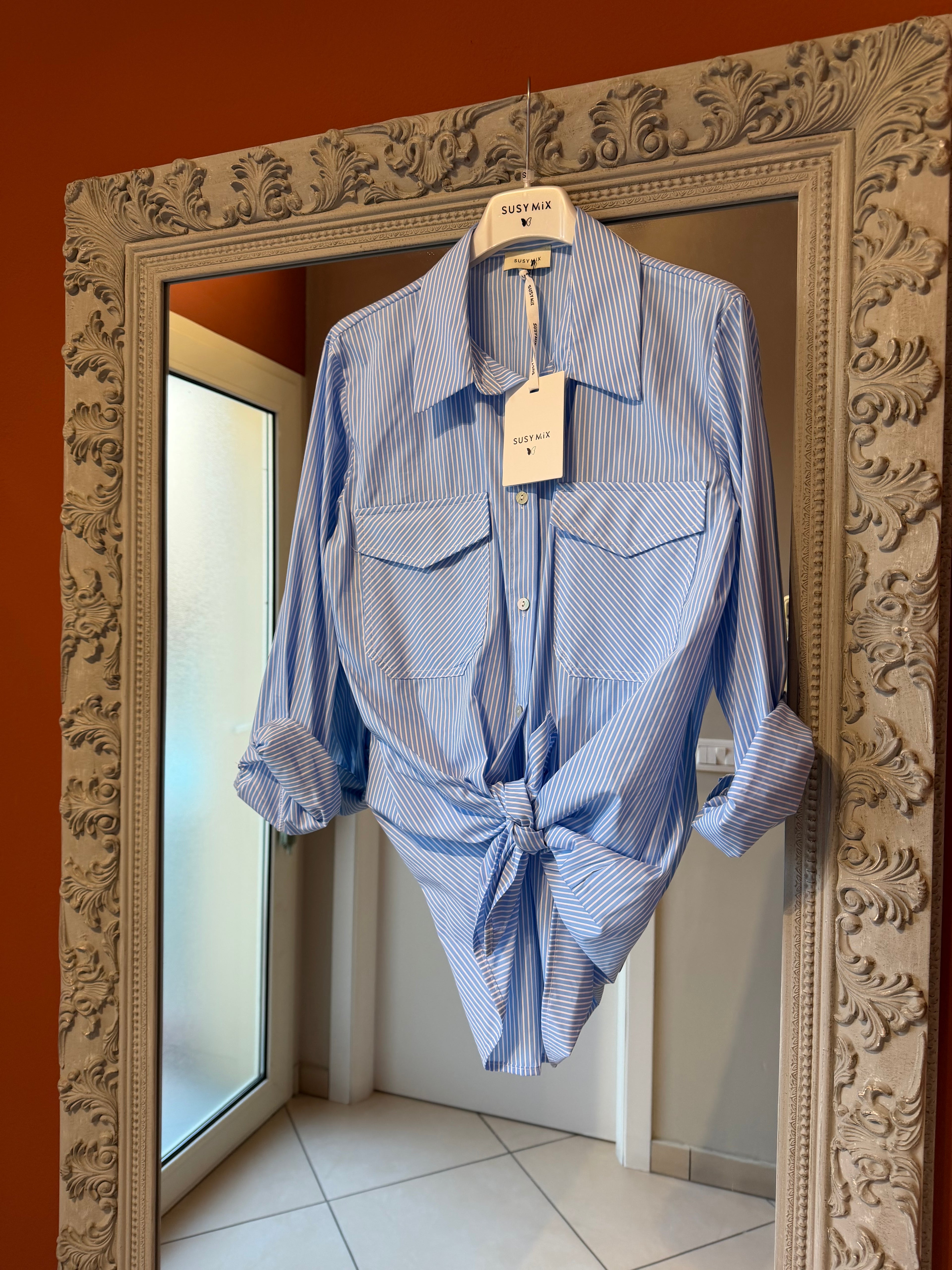Camicia a bacchetta con tasche - Susymix