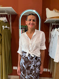 Camicia coreana in mussola di cotone-Rocknroll