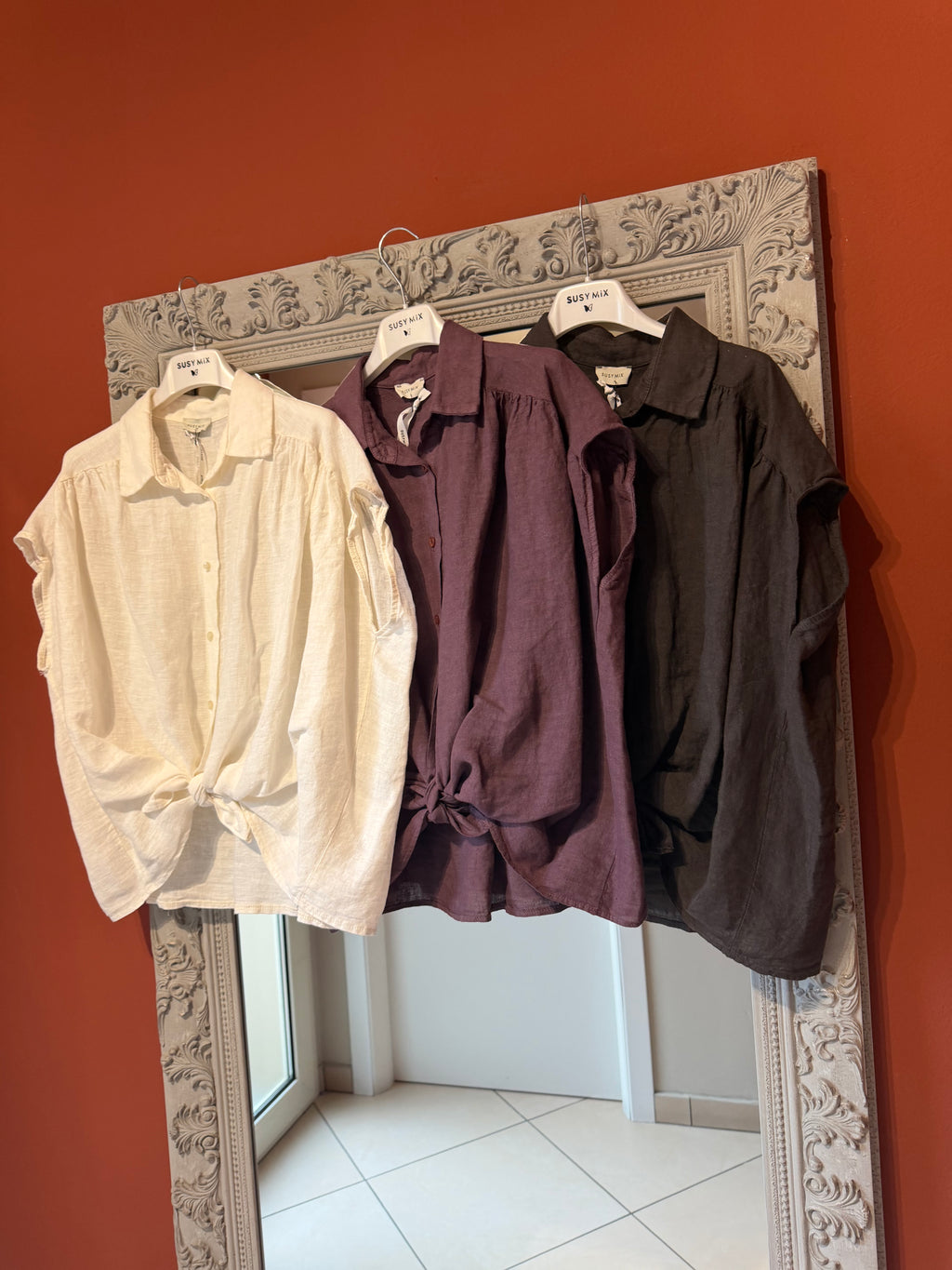 Camicia in lino -Susymix