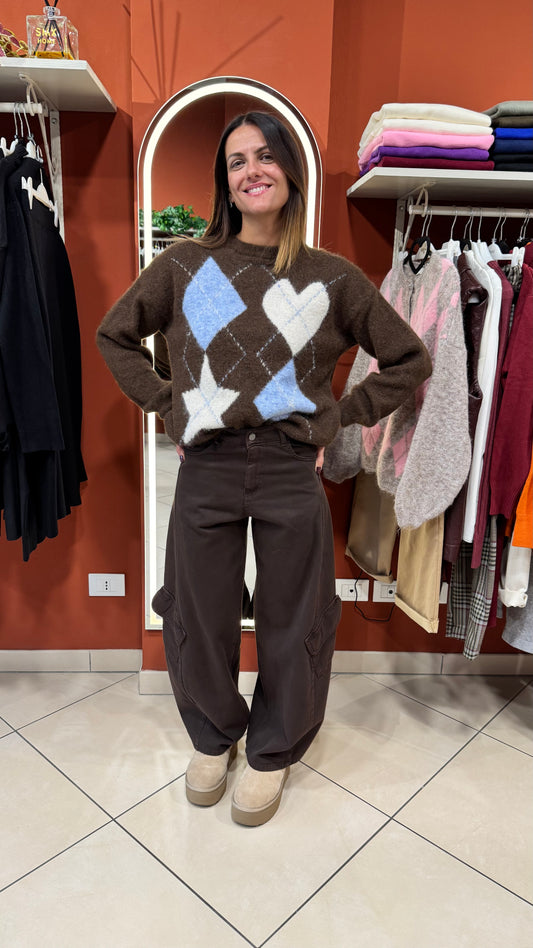 Rocknroll -Denim Barrel cargo