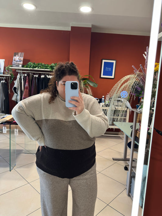 Susystar -Pullover con righe