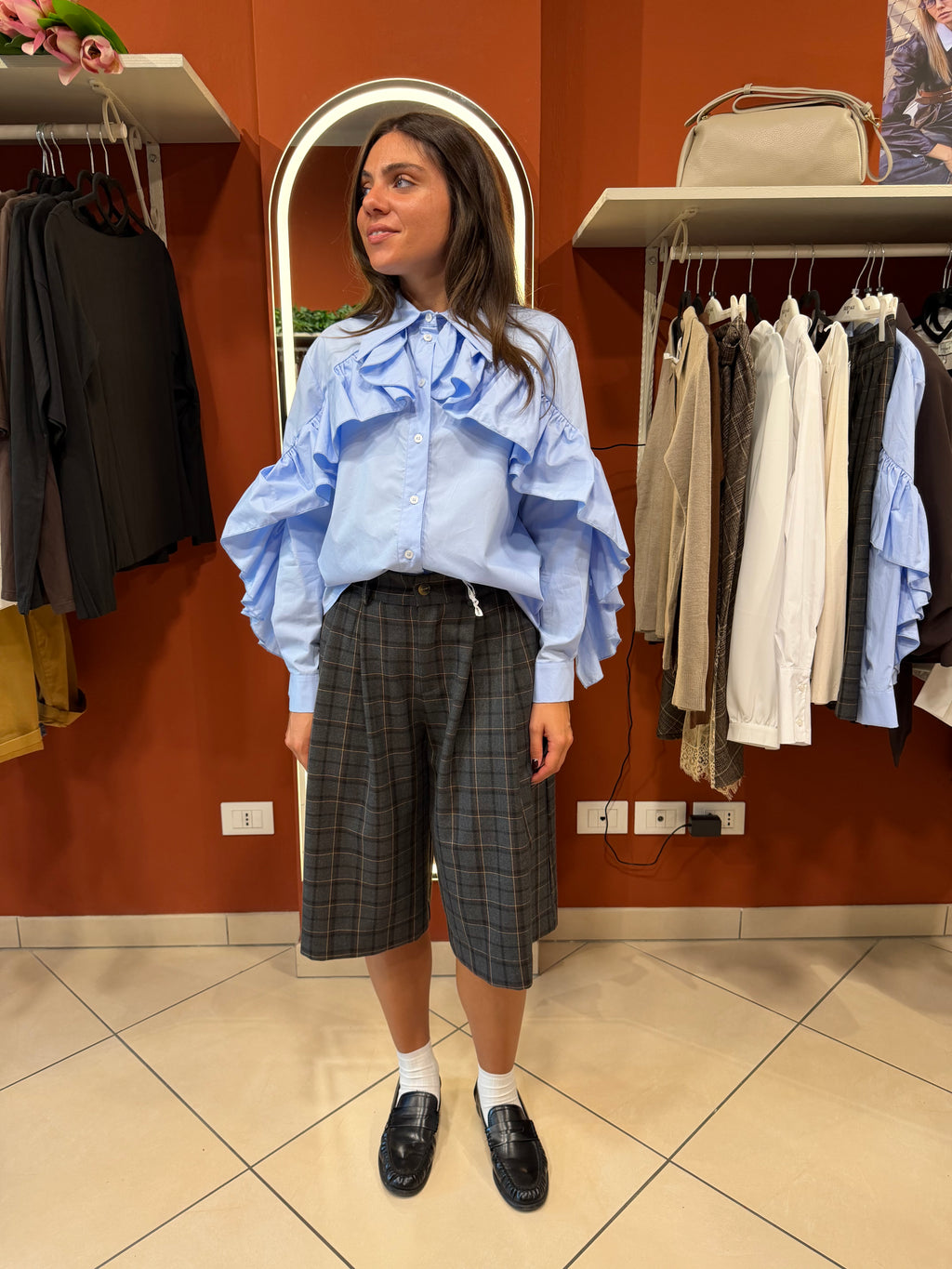 Camicia con rouches-Susymix