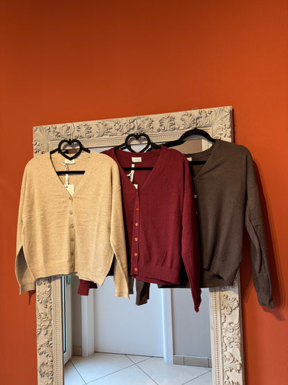Susymix- Cardigan a ovetto