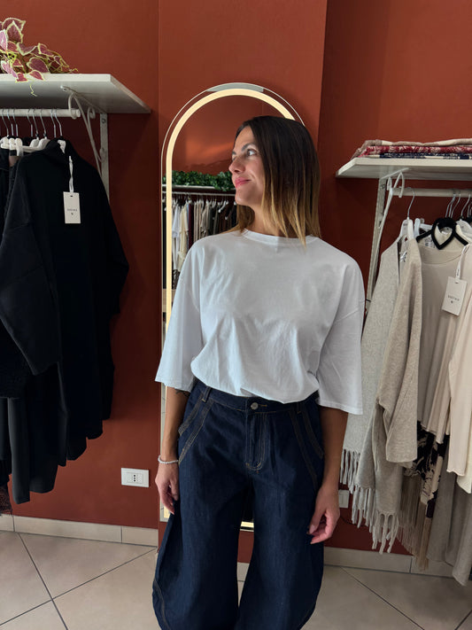 Susymix-Maxi t-shirt con manica 3/4