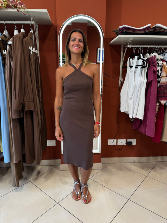 Susymix- Abito vogatore a costina