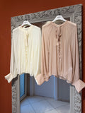 Camicia con fiocco- Susymix