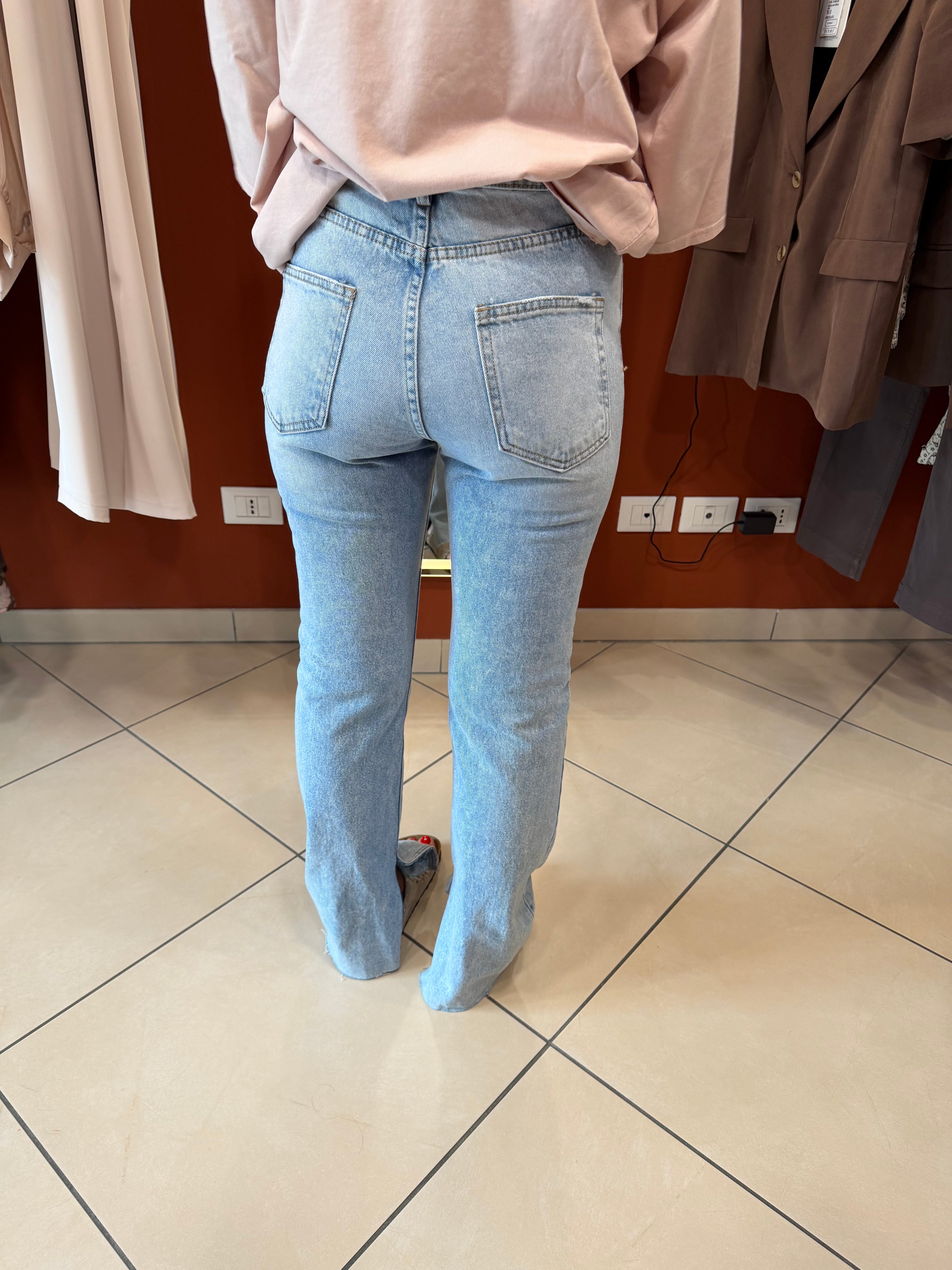 Susymix- Jeans Straight con spacco