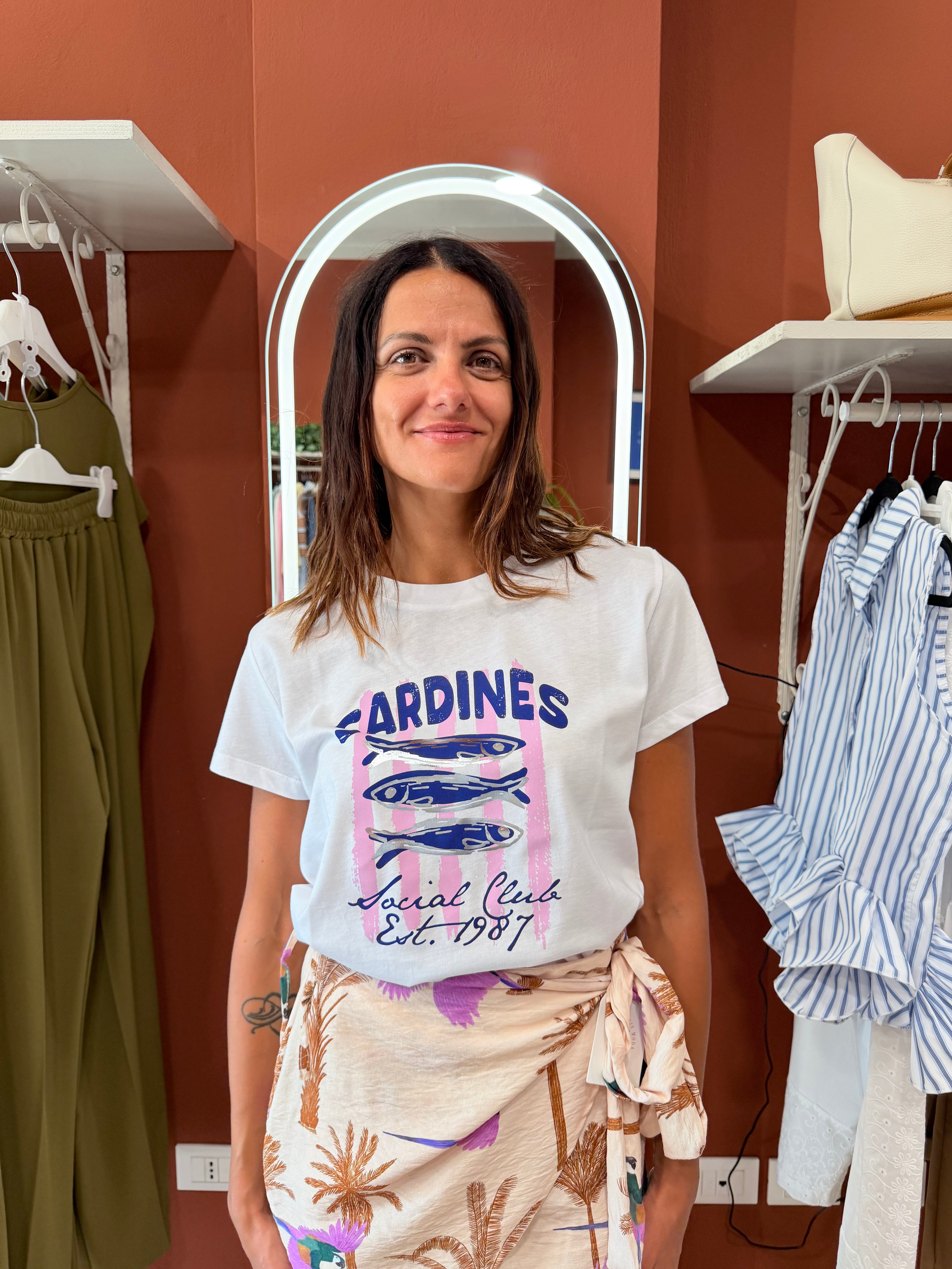 T-shirt Sardines - Susymix