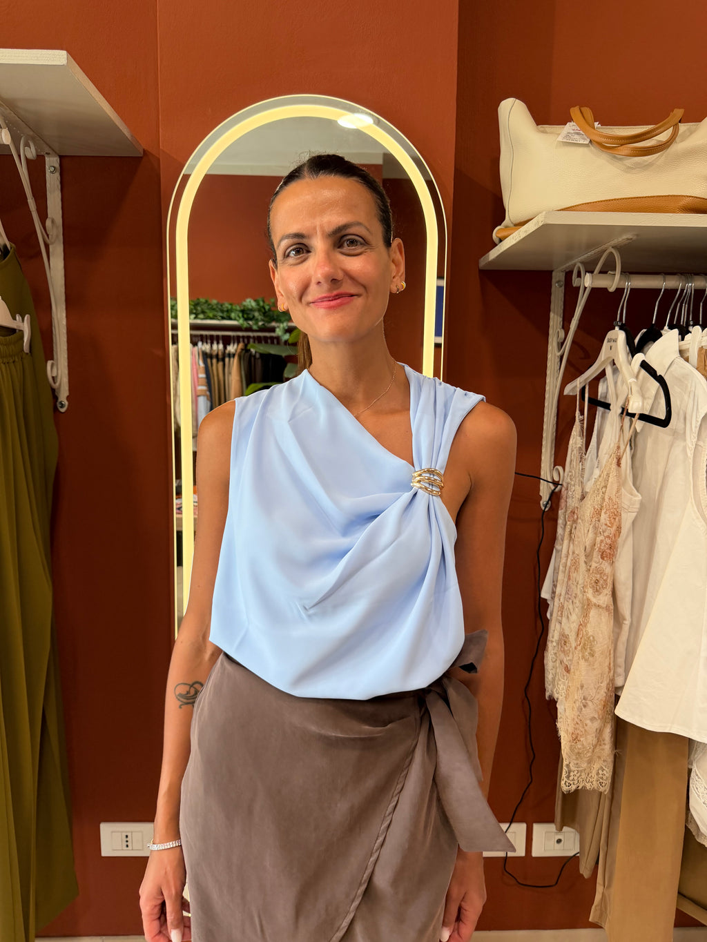 Canotta con accessorio- Susymix